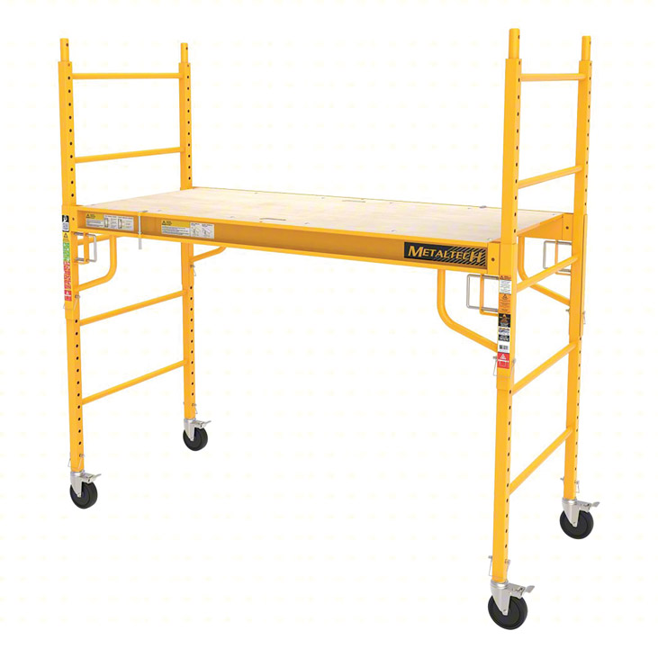 Metaltech Jobsite Series Steel Yellow Scaffolding