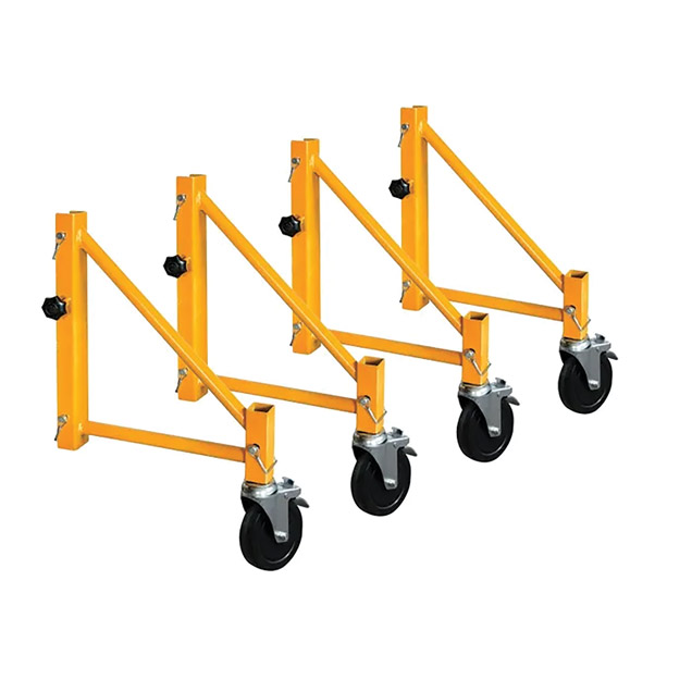 Metaltech Steel Black/Yellow Scaffold Outrigger 4 pk